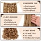 thumbnail image 5 of Extensiones de Cabello con Trenzas de Crochet Francés en Bucle, Rebote y Grabado, 5 of 12