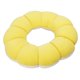 thumbnail image 4 of Donuts Creativos Cojín De Asiento De Anillo De Donut En Forma De Flor De Sol Encantador Amarillo, 4 of 5