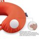 thumbnail image 5 of Almohada cervical de viaje Gosider Orange Viscoelástica Velvet, 5 of 7