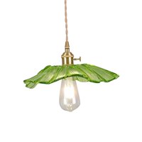 Ioensy - Lámpara Colgante Moderna Con Forma De Flor Para Cafetería, Comedor, Tienda De Ropa