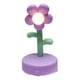 thumbnail image 2 of Lámpara de mesa con bonita flor, luz nocturna, lámpara de escritorio portátil, decorativa para oficina, dormitorio, 2 of 8