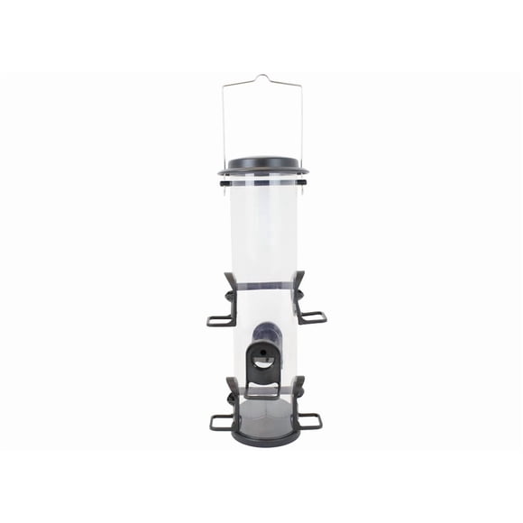 Comedero para Pájaros Perky-Pet Tubo de Plástico de 1.8 kg con 6 Puertos