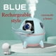 thumbnail image 1 of 1pc 220ML Rechargeable Space Capsule Air Humidifier, USB Ultrasonic Cool Mist Aromatherapy Water Diffuser With Led Light Astronaut, 1 of 3