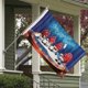 thumbnail image 3 of Las Pasas de California Bandera impresa con temática, regalo perfecto para fanáticos, amigos y familiares, y adecuada para actividades al aire libre e interiores, decoraciones de fiesta. 120*180CM, 3 of 6