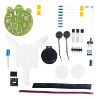 Magideal - Kit De Luciérnaga Sensible A La Luz, Práctica De Soldadura Con Luz De Respiración Para Principiantes, Kit Electrónico Diy, Robot Móvil Para La Escuela