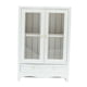 thumbnail image 1 of Accesorio De Gabinete De Madera Blanca De Estilo Europeo En Miniatura Para Casa De Mu?ecas 1/12, 1 of 5