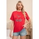 thumbnail image 2 of Polera Mujer Algodon Manga Corta Tendencia Urbana Guinda 0062, 2 of 2