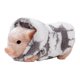 thumbnail image 4 of Cerdo De Silicona Realista Suave Reborn Cerdo Juguete Para Ni?os Ni?as Regalo De Cumplea?os Ropa Gris Cerdo, 4 of 5