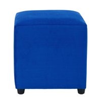 Bodevir - Pouf Cali 1C Felpa 30 Azul Rey