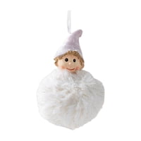 Bothyi - Adorno Colgante De Ángel De Peluche Navideño Para Puerta De Oficina, Estilo Hogareño C