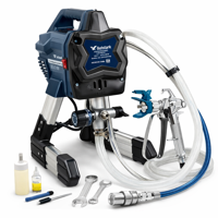 Gutstark - Pulverizador Atomizador De Pintura Industrial 650W 3000 Psi 1.4 L/Min Para Pintura Agua Y Aceite