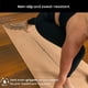 thumbnail image 3 of Mat de yoga Body By Yoga Rooted 183 x 61 x 0,4 cm de corcho antideslizante, 3 of 9