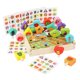 thumbnail image 5 of Juego De Clasificación De Granja De Verduras Con Clasificación De Formas De Tarjetas Para Regalos De Cumpleaños De Niños, 5 of 5