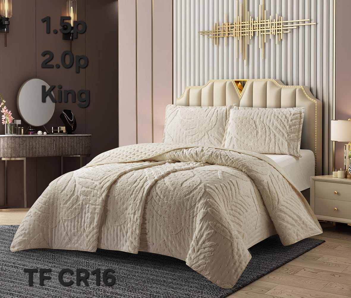 Aladdins Shop - Cobertor De Verano 2 Plazas Plumon Ligero Polialgodón Hojas Beige