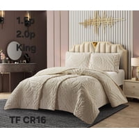 Aladdins Shop - Cobertor De Verano Plaza Y Media Plumon Polialgodón Hojas Beige