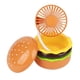 thumbnail image 1 of Mini Ventilador De Escritorio Cute Burger Con Espejo De Maquillaje, Ventilador De Mano Para Niños Al Aire Libre Para Niñas, Color Naranja, 1 of 3