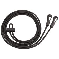 Xusx111 - Cuerda Ajustable De La Camilla Elástica Del Cuello De La Rienda Del Caballo Para La Ayuda De Entrenamiento Del Caballo Alternativa A Las Riendas Laterales 3M (Negro)