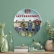 thumbnail image 5 of Letterkenny Plato decorativo de porcelana fina (bone china), plato decorativo de cerámica para hogar, oficina, soporte de pared, platos decorativos para dormitorio - 6 pulgadas (15 cm), 5 of 6