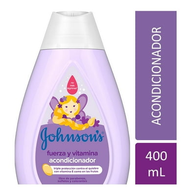 Acondicionador Para Niños Fuerza Y Vitamina 400 Ml Johnson'S Baby