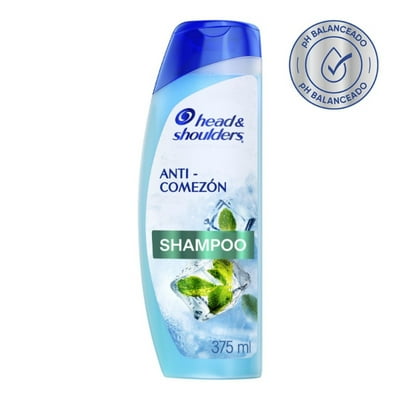 Shampoo Anti-Comezón Con Menta 375 Ml Head & Shoulders