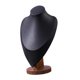 thumbnail image 5 of Busto De Exhibición De Collares Soporte De Cadena Con Colgante Liso Para Salones Tocador Sala De Exposición Negro Grande, 5 of 5