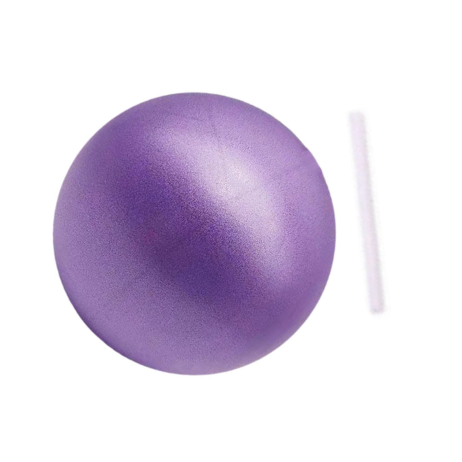 Magideal - Pelota Pequeña Para Pilates, Pelota De Yoga Y Fitness Para Niños, Pelota De Gimnasia Rítmica, Pelota De Entrenamiento Para Gimnasia, Squishy, Mejora E Púrpura
