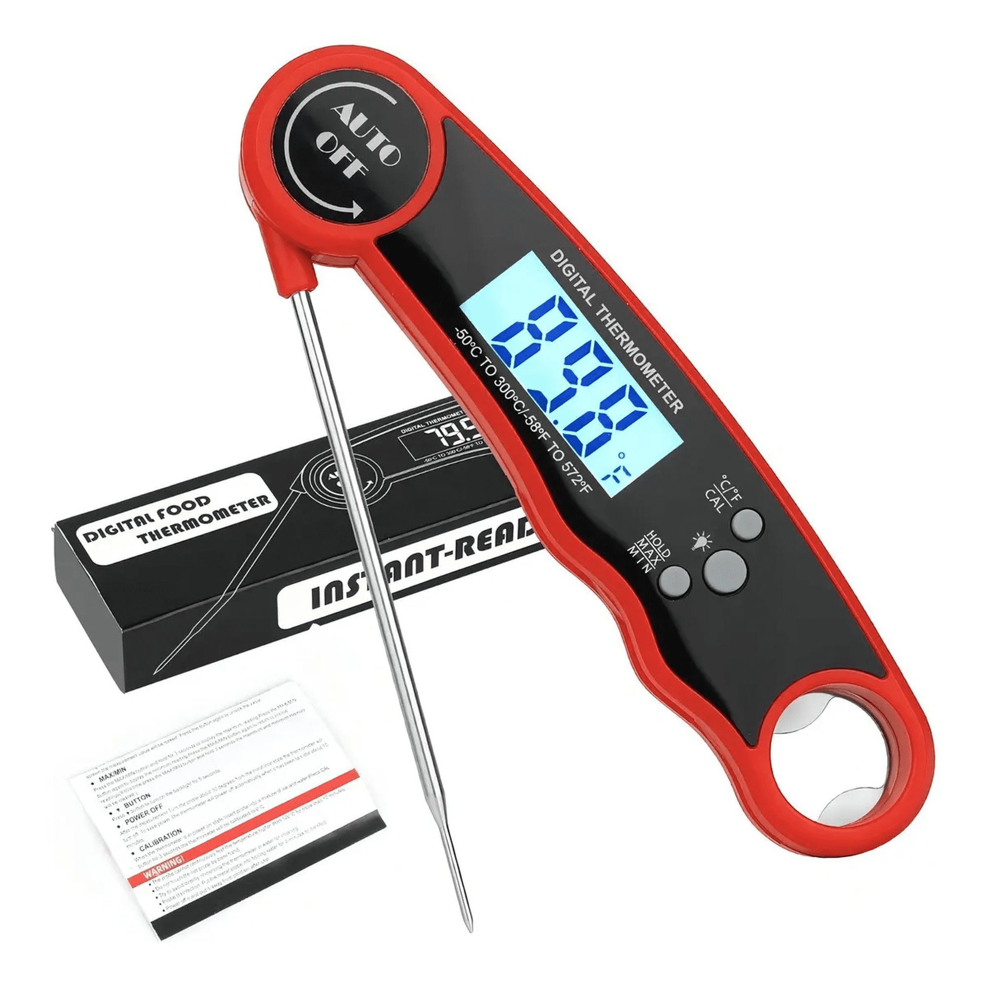 Termómetro Digital Belug Masbrill Ic68 Cocina Carnes Instantáneo -50 A 300°c