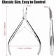 thumbnail image 1 of Alicates Cutícula LePinko 4 Pack Acero Inoxidable 5 mm, 1 of 3