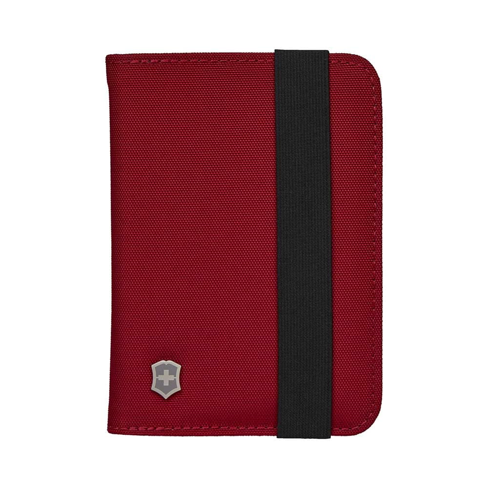 Portapasaporte Con Protección Rfdi Color Rojo Victorinox