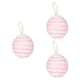 thumbnail image 2 of 3x Adornos De Bolas Navideñas Colgantes Colgantes Para Restaurante Cumpleaños Aniversario Rosa, 2 of 3