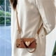 thumbnail image 2 of Love Leather Pattern Hanging Neck Goddess For Apple 13 Mobile Phone Case Girl Lanyard For IPhone 14pro Portable Love Card Bag For 12promax Can Carry Strap Crossbody [brown] Love Card Bag + Crossbody L, 2 of 3