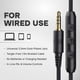 thumbnail image 3 of Auriculares artix CL750 para colocar sobre las orejas con cable, micrófono y control de volumen, 3 of 9