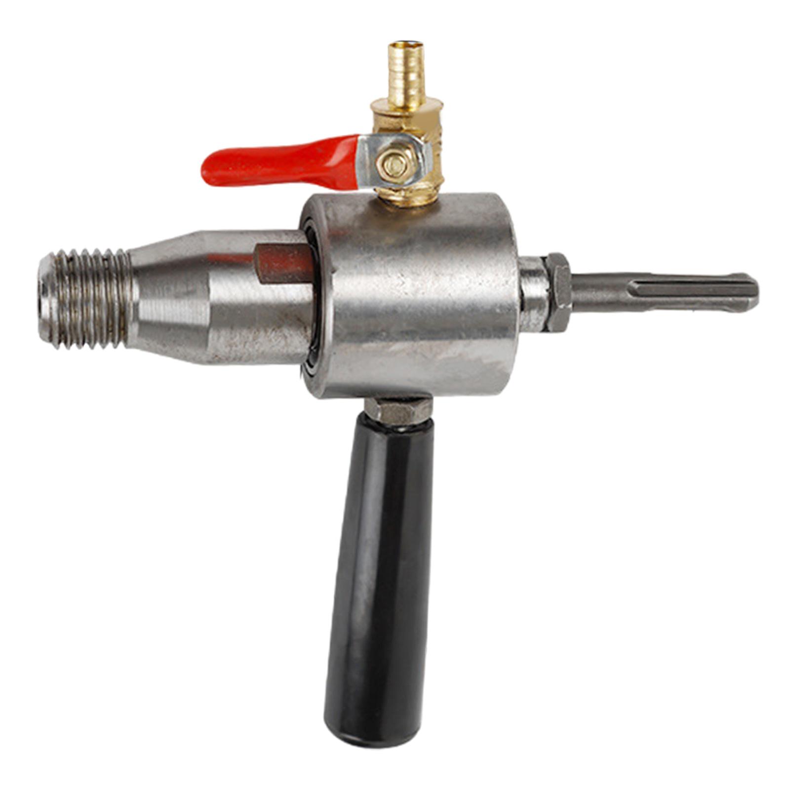 Ioensy - Taladro Eléctrico Herramienta De Perforación De Agua Pieza De Reparación De Acero Martillo Eléctrico Convertible Con 1 Mango Redondo