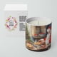 thumbnail image 2 of Galletas Caroline's Treasures de Soy Candle con Papá Noel, 300 ml, 2 of 4