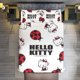 thumbnail image 1 of Hello Kitty Seven-spotted Ladybug 3 Pieces Duvet Cover Set Full Size Super Soft Fade Resistant Microfiber, 1 of 4