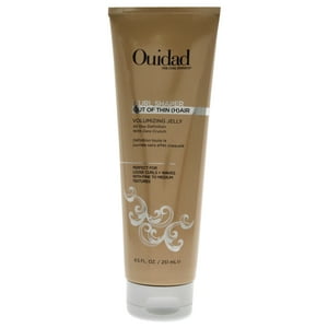 Ouidad - Gelatina Voluminizadora Moldeadora De Rizos De Cabello Fino De Para Unisex - Gelatina De 8.5 Oz