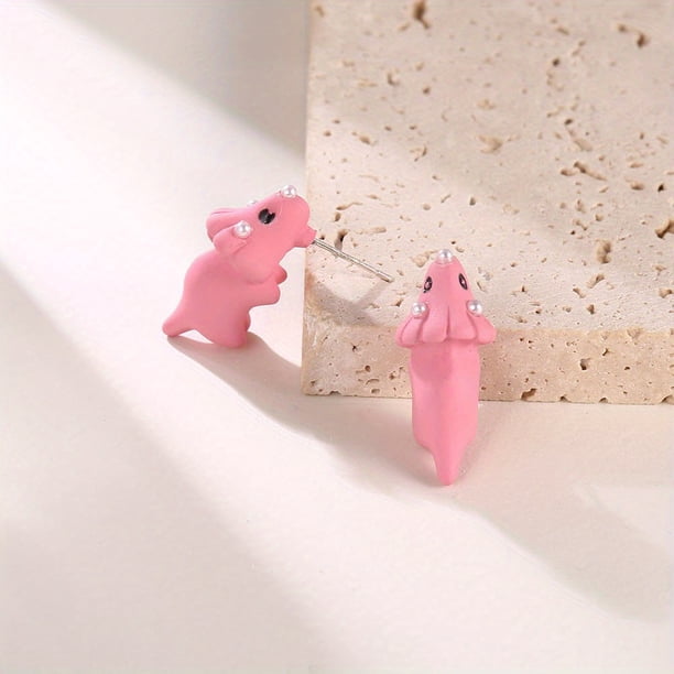 1pair Adorable Animal Cartoon Earrings - Perfect Party Favors and Gifts for Kids and Adults