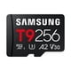 thumbnail image 1 of Tarjeta microSDXC Samsung T9 256 GB 200 MB/s U3 V30 A2, 1 of 9