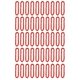 thumbnail image 2 of Leis Beistle Soft-Twist Poly Leis con caja etiquetada roja x50, 2 of 3