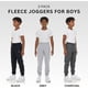 thumbnail image 2 of New Balance Boys Sweatpants 3Pack, Athletic Fleece Joggers, 2 of 3