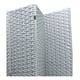 thumbnail image 2 of Biombo De Madera Resistente 4 Paneles Ladrillo 180cmx180cm gris, 2 of 4