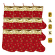 thumbnail image 1 of Pack 12 Botas Navideñas Diseño Copo De Nieve Decoración Navidad, 1 of 4
