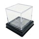 thumbnail image 1 of Soporte De Béisbol Cubo Memorabilia Vitrina Transparente Caja De Béisbol Transparente Soporte Inferior Negro, 1 of 5