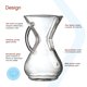 thumbnail image 3 of Cafetera Chemex Pour-Over de vidrio para 6 tazas con mango de vidrio, 3 of 8