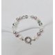 thumbnail image 2 of Pulsera Mallorca 8mm 19cm Broche Timón Plateado Mix Perlas Multicolor 19 Cm, 2 of 8