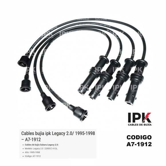 Cables De Bujía Legacy 2.2 (95-98)