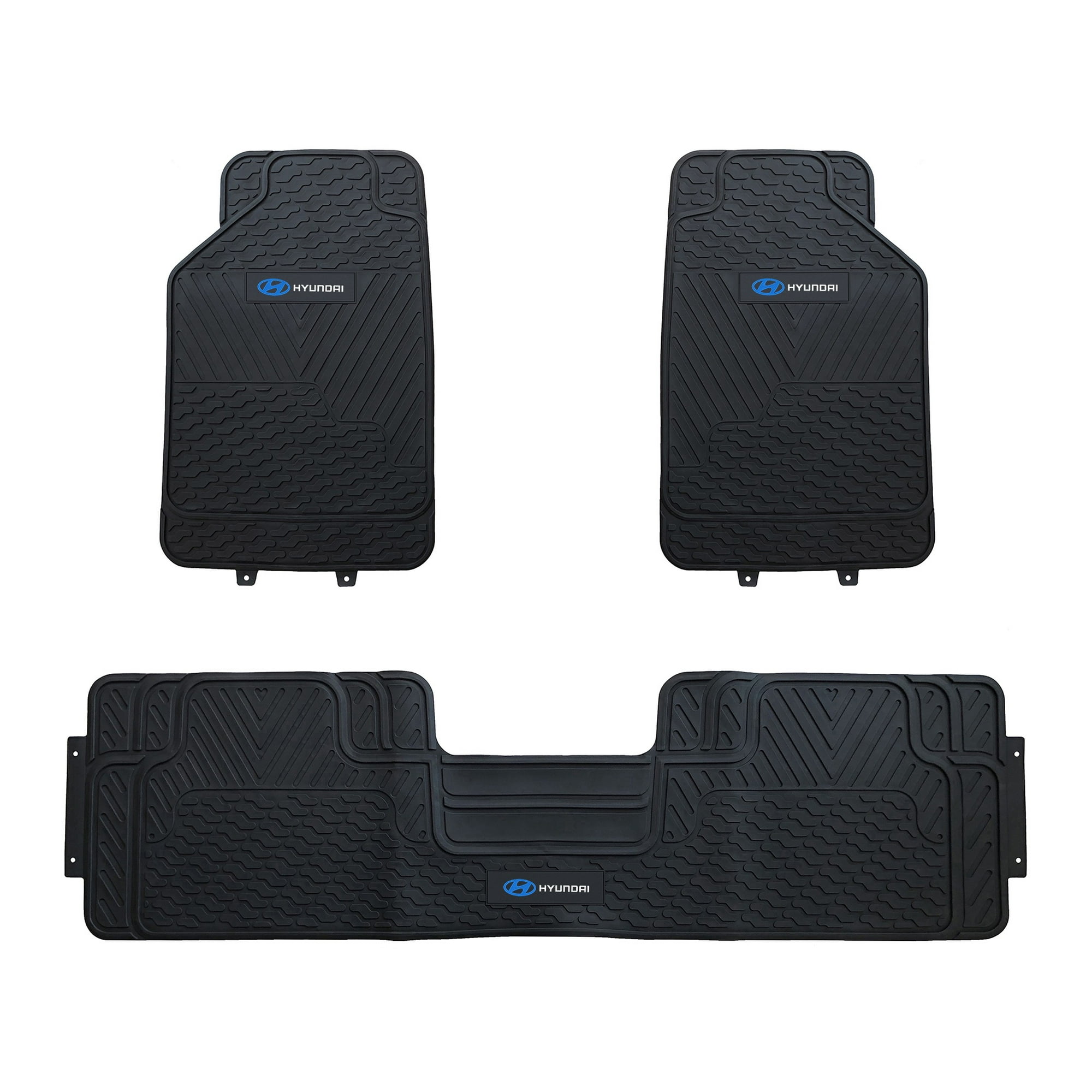 Jj Group - Pisos De Goma 3 Piezas Para Vehículos Hyundai