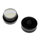 thumbnail image 1 of Estuche Contenedor De Polvos Sueltos De Maquillaje Vacío De Viaje Con Tamiz De Soplo Negro, 1 of 5