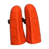 Magideal - Espinilleras De Esquí Equipo De Protección De Esquí Para Hombres Y Mujeres Espinilleras Ergonómicas Y Cómodas Para Snowboard Protección De Espinillas