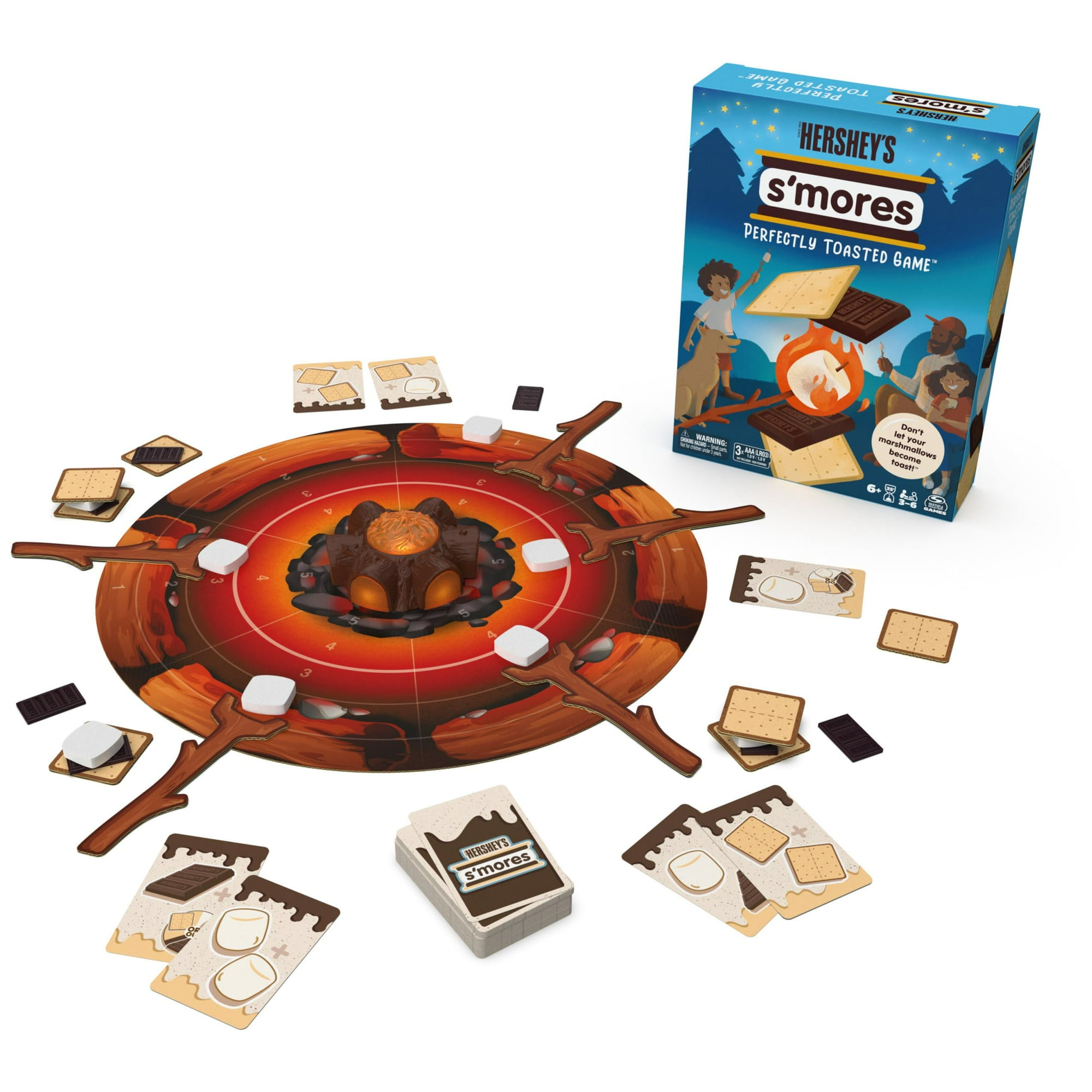 Juego De Mesa Spin Master Hershey's S'mores Perfectly Toasted
